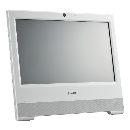 Shuttle XPC X50V9 AIO Celeron 7305 - 0GB Touchscreen - Sleek White Design for Ultimate Versatility